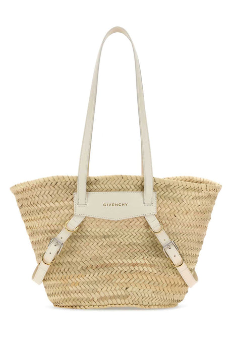 GIVENCHY Medium Straw Basket Handbag