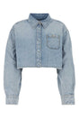 GIVENCHY Chic Light Blue Denim Shirt for Women