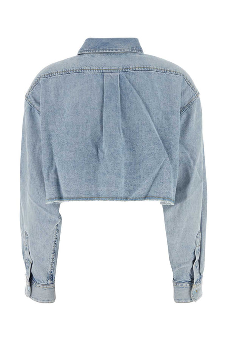 GIVENCHY Chic Light Blue Denim Shirt for Women