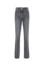 VERSACE Chic Dark Grey Denim Jeans for Women