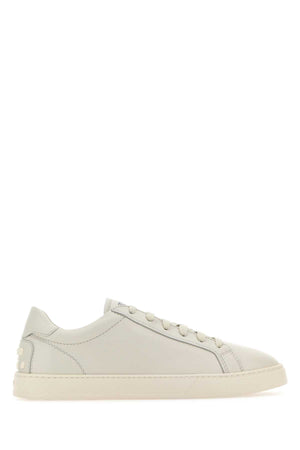 TOD'S Chalk Leather Sneakers for Men