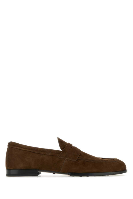 TOD'S Classic Suede Loafers for Men