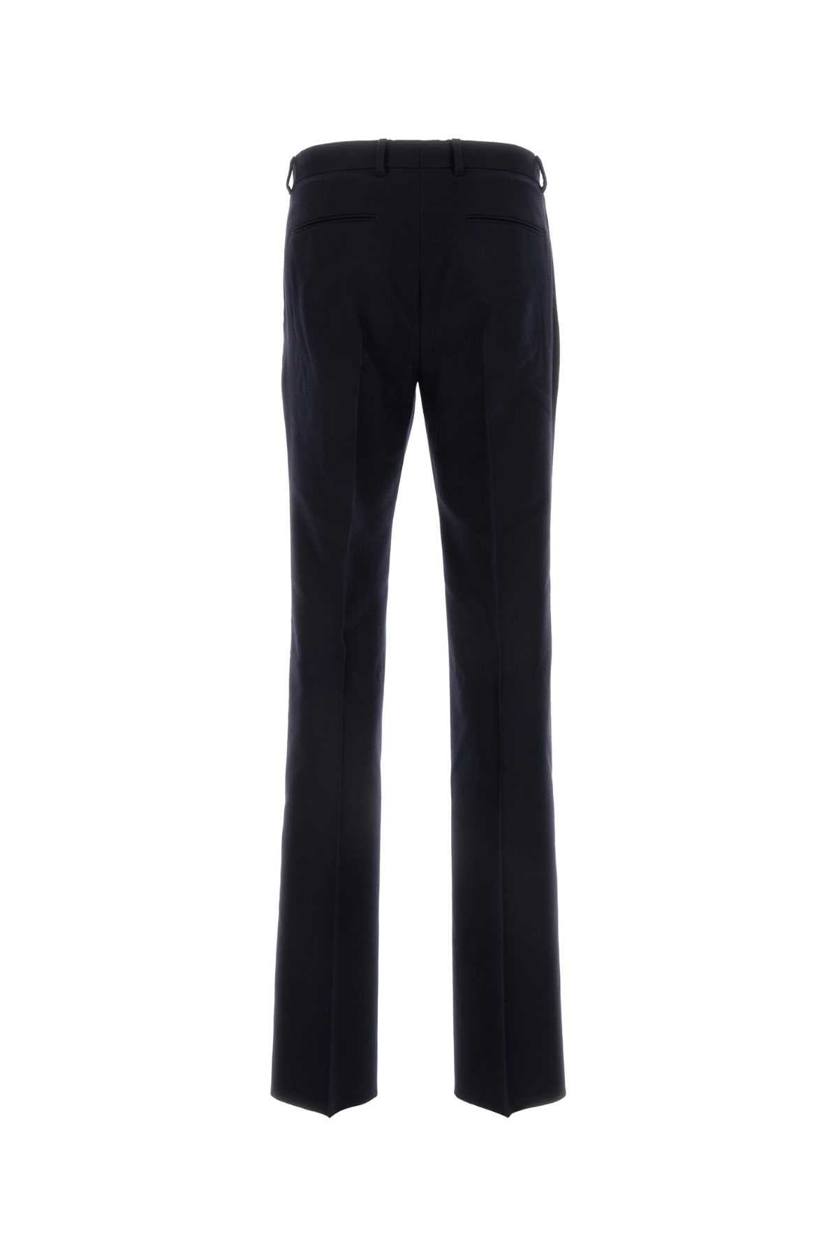 GIVENCHY Midnight Blue Flannel Pants for Men