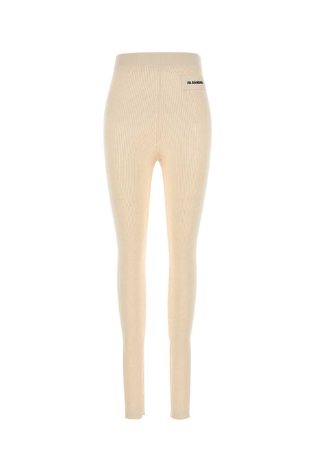 JIL SANDER Chic Wool Blend Leggings - Women's Size Options