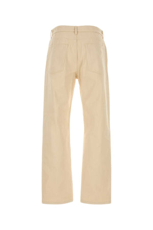 JIL SANDER Classic Sand Denim Jeans for Men