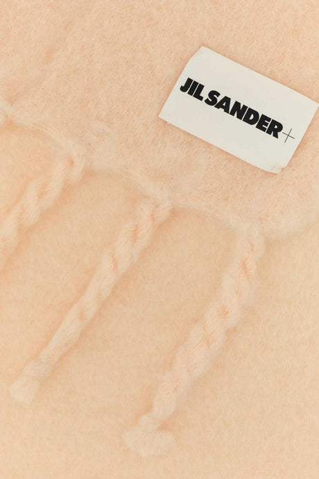 JIL SANDER Light Pink Mohair Blend Scarf - 218 cm x 127 cm