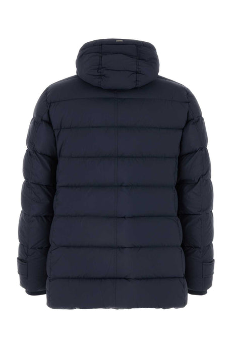 HERNO Navy Blue Down Jacket for Men