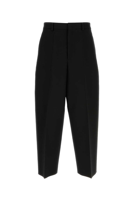 VALENTINO GARAVANI Sophisticated Black Wool Blend Pants for Men