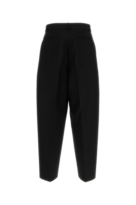 VALENTINO GARAVANI Sophisticated Black Wool Blend Pants for Men