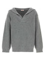 VALENTINO GARAVANI Luxurious Cashmere Sweater for Men - Grey