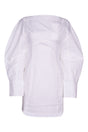 JACQUEMUS White Mini Shirt Dress