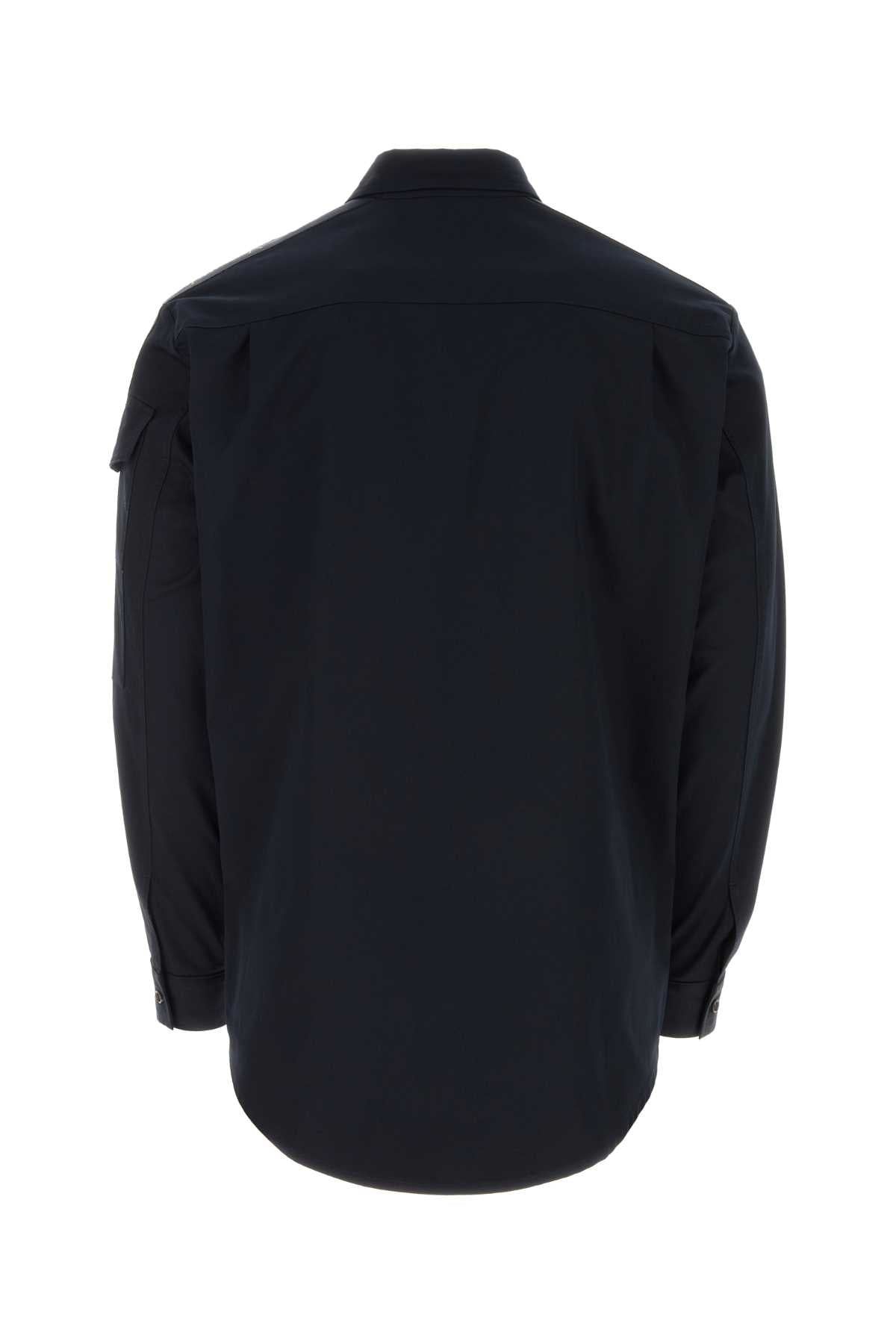 ALEXANDER MCQUEEN Midnight Oxford Shirt for Men