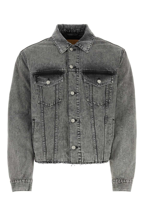 MM6 MAISON MARGIELA Classic Dark Denim Jacket for Men