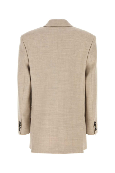 MAX MARA Cappuccino Gabardine Rosi Blazer