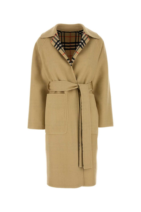 BURBERRY Reversible Beige Wool Jacket for Women