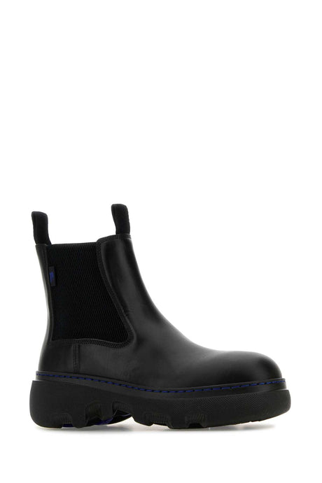 BURBERRY Chic Leather Ankle Boots for Women