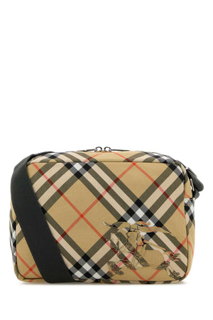 BURBERRY Checked Crossbody Handbag (25 cm x 18 cm x 12 cm)