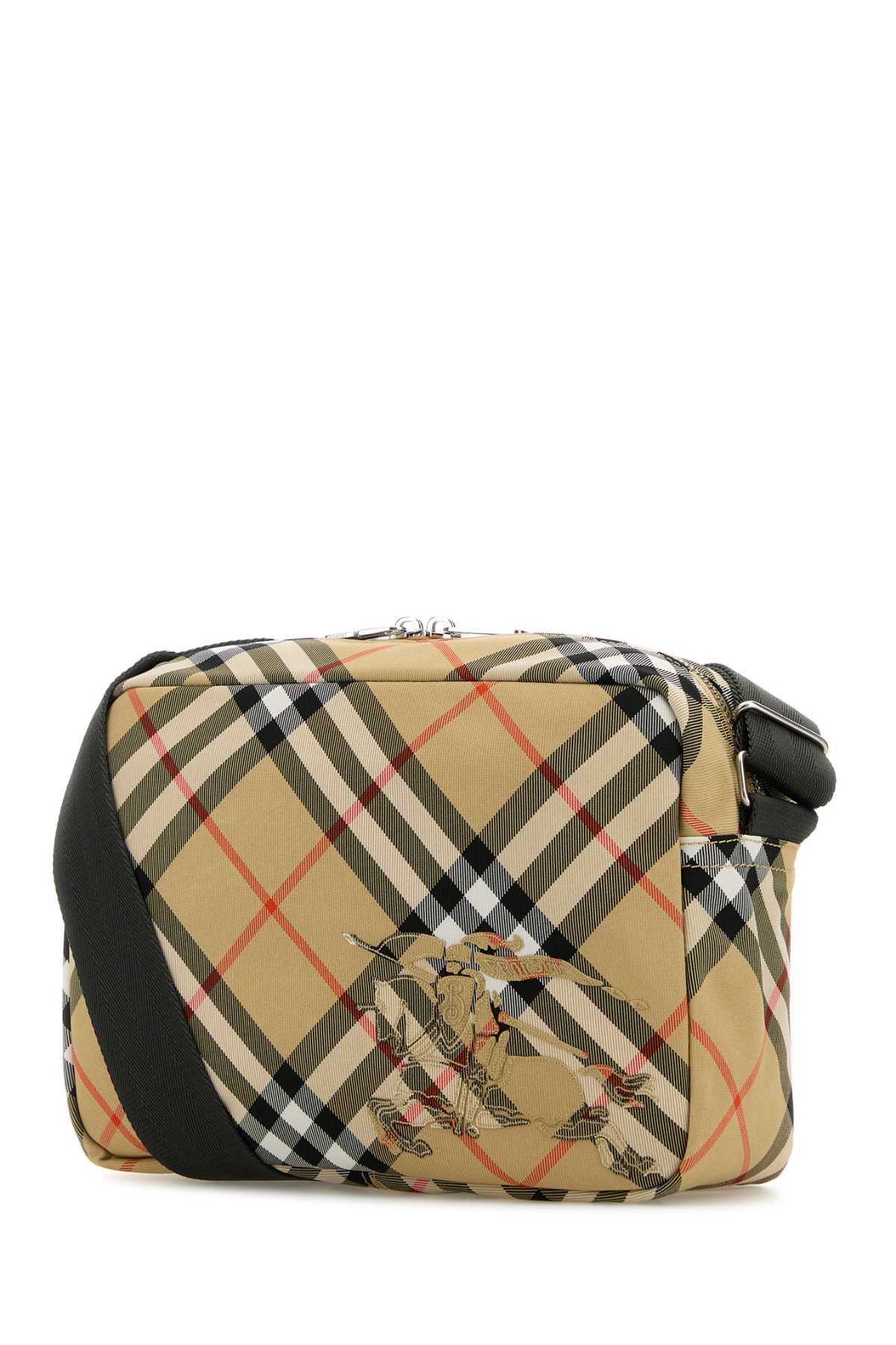 BURBERRY Checked Crossbody Handbag (25 cm x 18 cm x 12 cm)