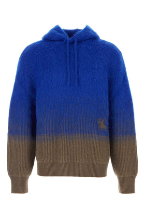 BURBERRY Two-Tone Wool Blend Sweater for Men