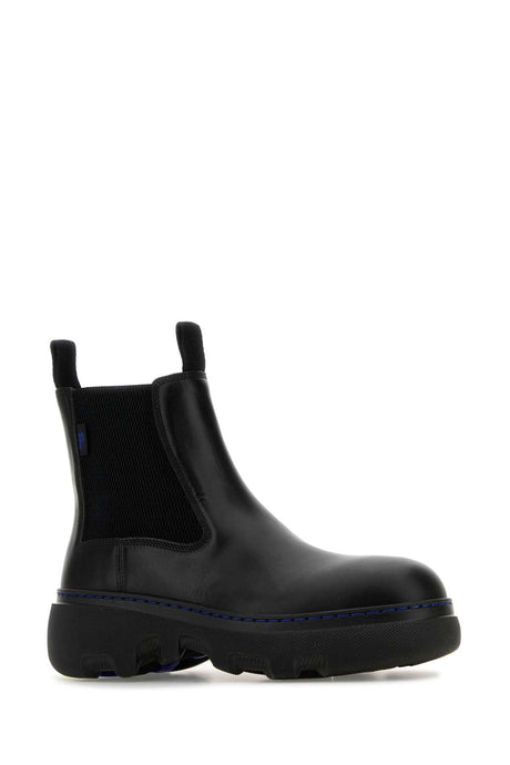 BURBERRY Leather Ankle Boots for Men