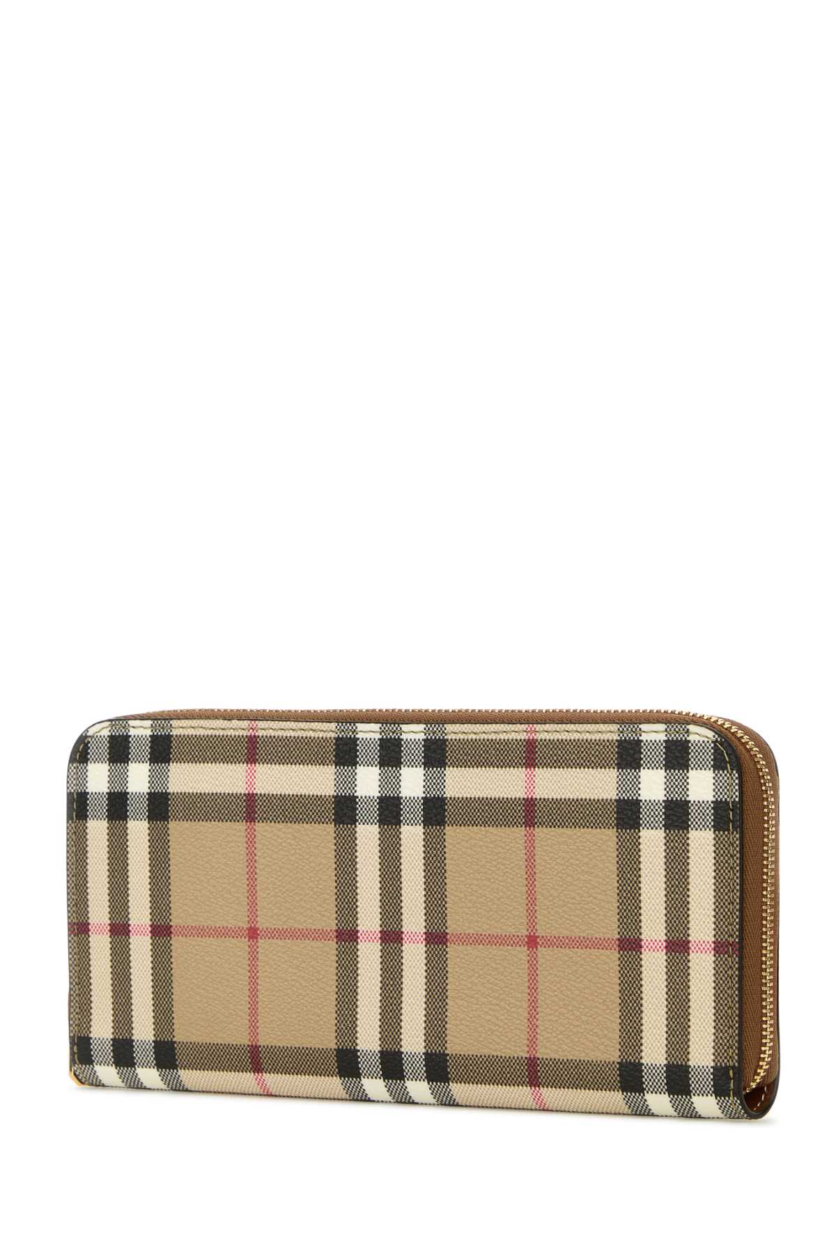 BURBERRY Printed Canvas Wallet - 20 cm x 11 cm