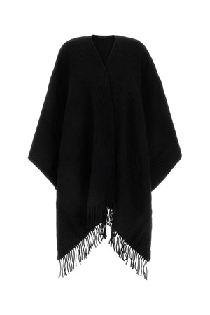 VALENTINO GARAVANI Elegant Black Cashmere Cape for Women