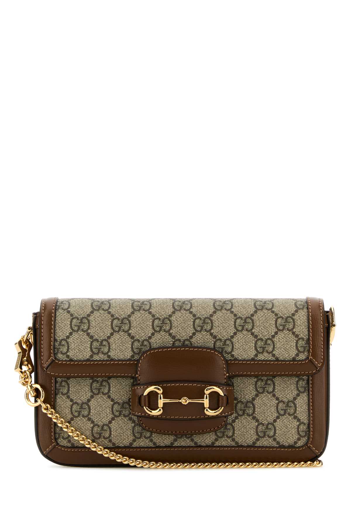 GUCCI Mini Supreme Fabric Horsebit Handbag