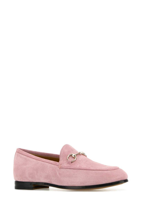 GUCCI Pink Suede Loafers for Women