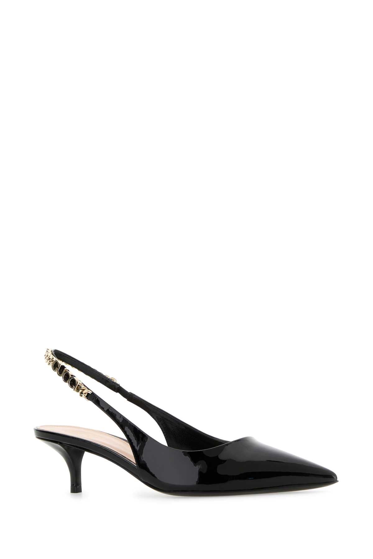 GUCCI Elegantly Crafted Leather Signoria Pumps with 4.5 cm Heel