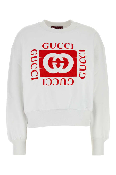 GUCCI Chic Cotton Sweatshirt for Women - Perfect for Casual Style