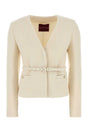 GUCCI Ivory Tweed Blazer for Women