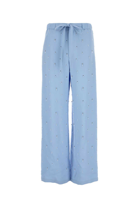 GUCCI Wide-Leg Crepe Pants for Women - Spring 2024 Collection