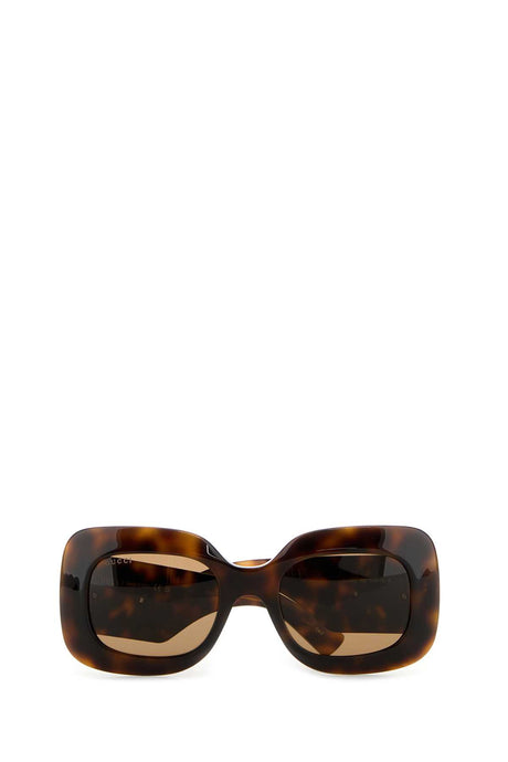 GUCCI Animal Print Acetate Sunglasses