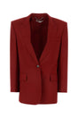 STELLA McCARTNEY Oversize Wool Blazer for Women - Red