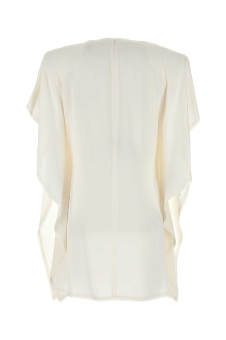 STELLA McCARTNEY Elegant White Satin Mini Dress for Women