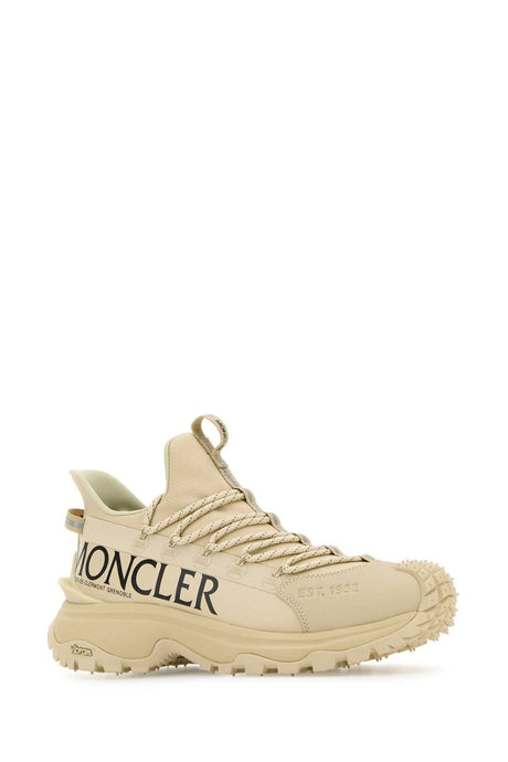 MONCLER Beige Fabric and Rubber Trailgrip Lite2 Sneaker for Women