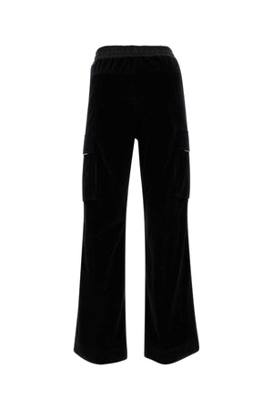 MONCLER GRENOBLE Elevated Black Corduroy Pants