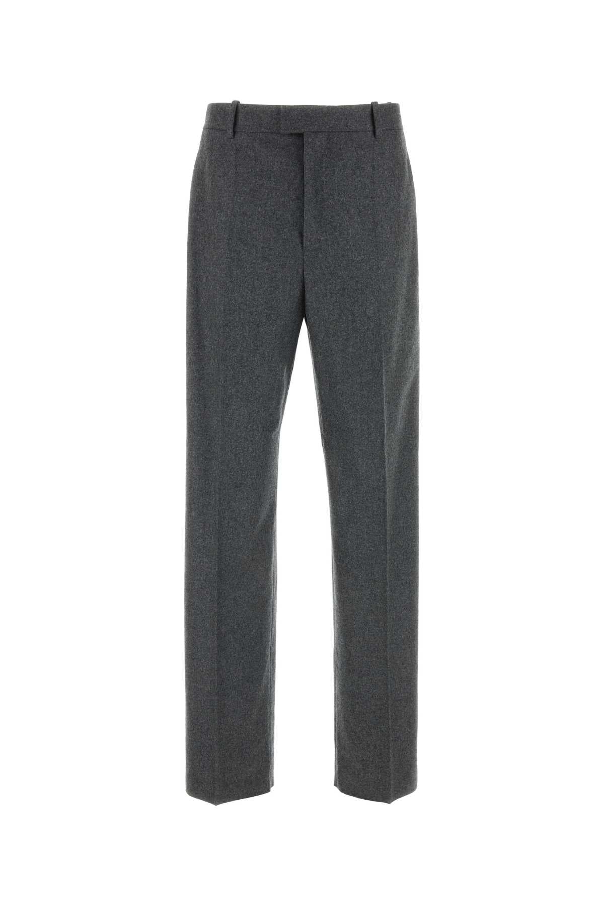 BOTTEGA VENETA Grey Wool Pants for Men