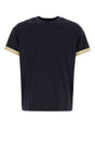 BOTTEGA VENETA Midnight Blue Cotton T-Shirt for Men