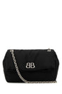 BALENCIAGA Monaco Mini Nylon Shoulder Handbag - Elegant & Versatile