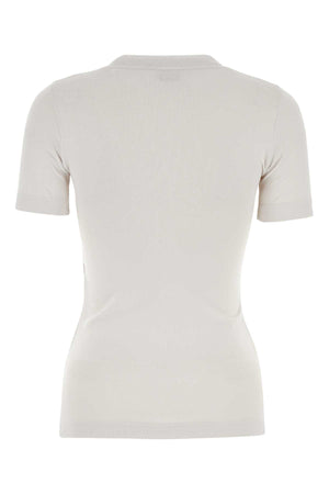 BALENCIAGA Chalk Cotton T-Shirt for Women