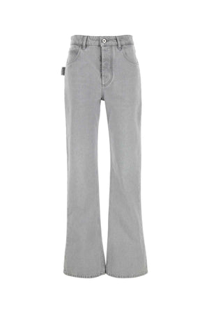 BOTTEGA VENETA Light Grey Denim Jeans for Women - Size S