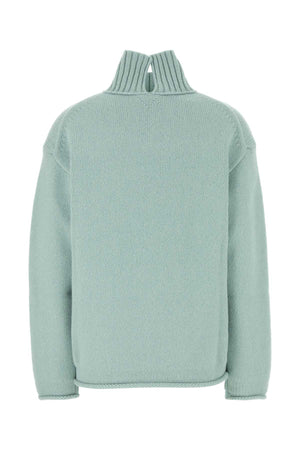 BOTTEGA VENETA Sea Green Cashmere Sweater for Women