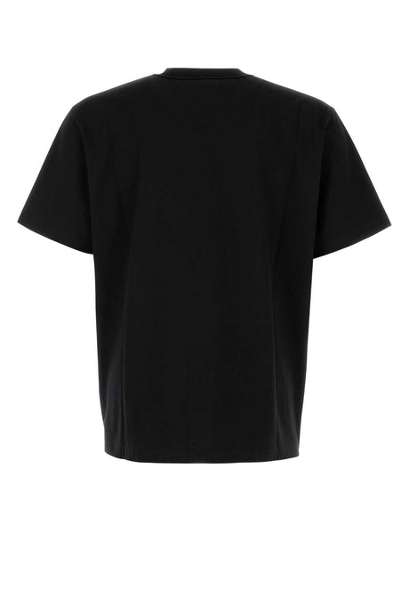 BOTTEGA VENETA Essential Black Cotton T-Shirt for Men