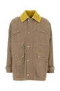 FENDI Beige Canvas Jacket for Men