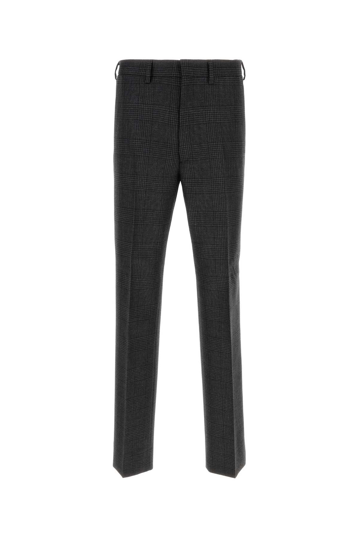 PRADA Embroidered Wool Pants for Men - A Timeless Addition to Your Wardrobe