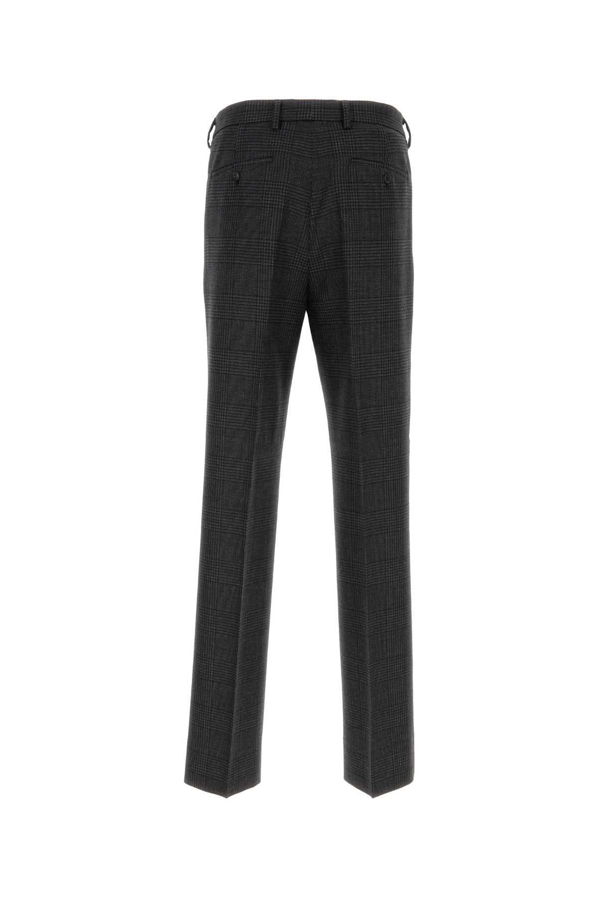 PRADA Embroidered Wool Pants for Men - A Timeless Addition to Your Wardrobe