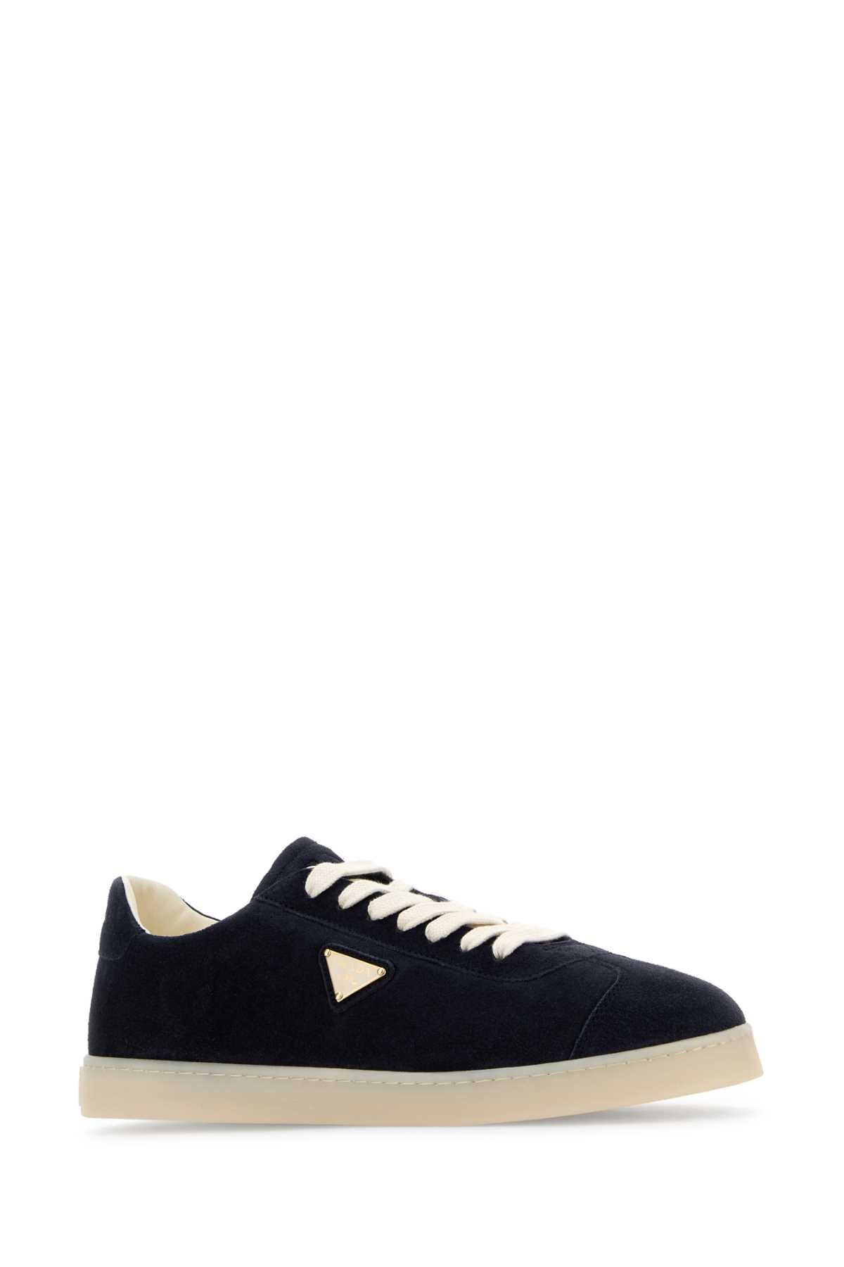 PRADA Stylish Suede Sneakers for Men