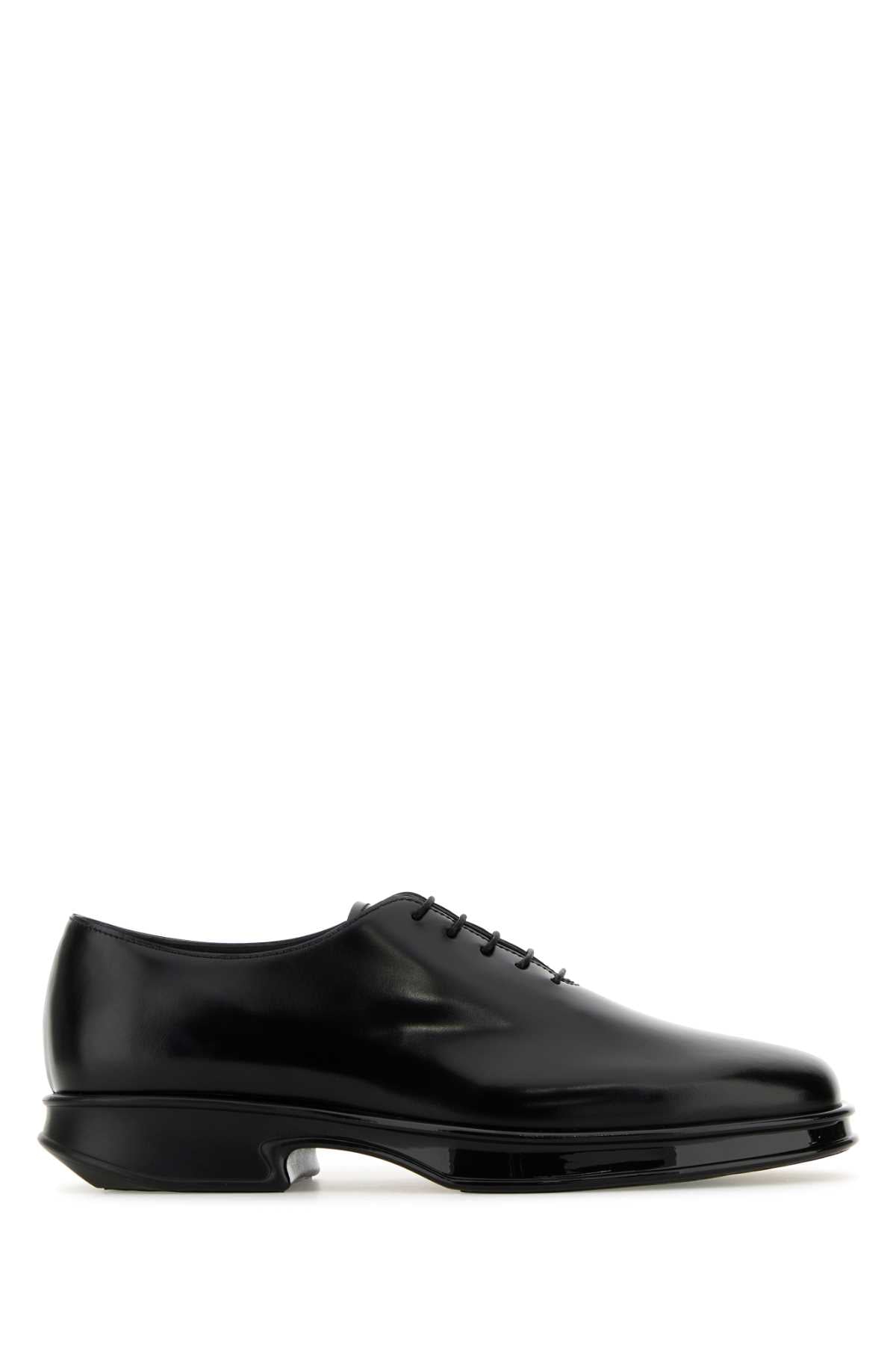 PRADA Classic Lace-Up Leather Shoes for Men