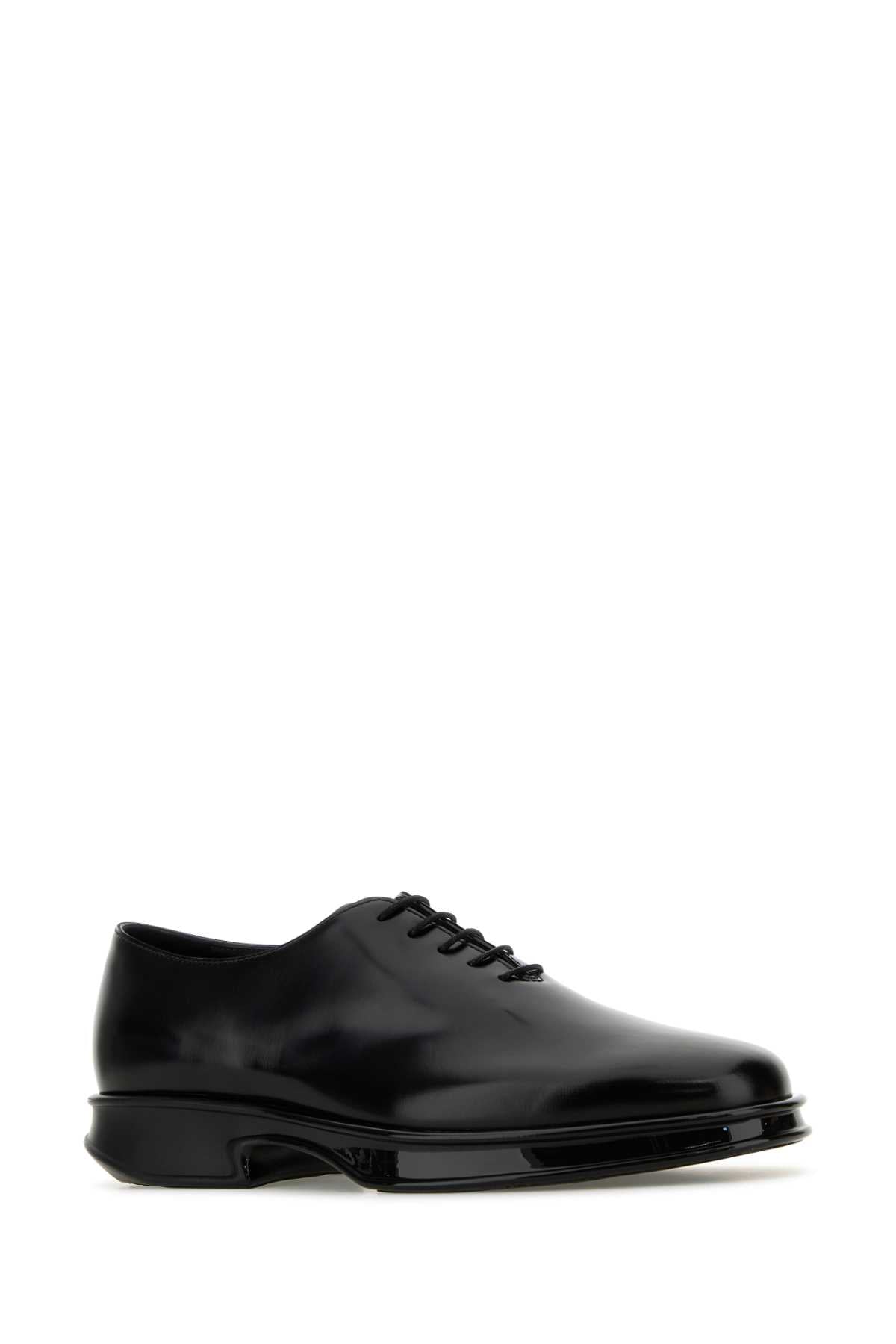 PRADA Classic Lace-Up Leather Shoes for Men